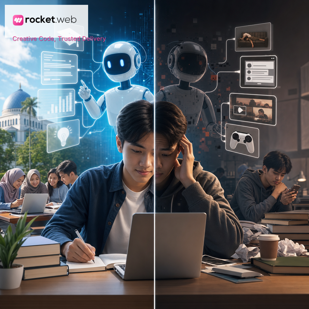 Adakah Teknologi AI membantu pelajar university atau sebaliknya?